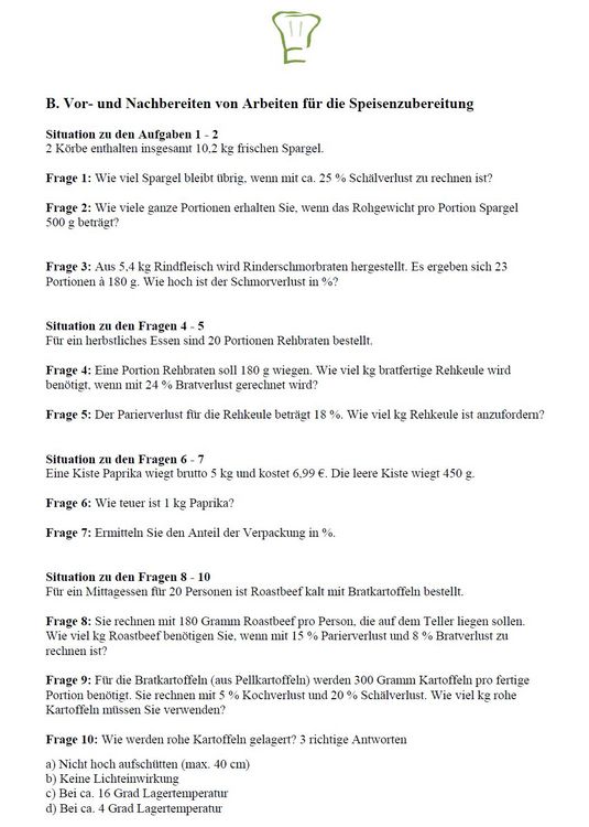 Produktbild: Top Pr&uuml;fung Fachkraft K&uuml;che