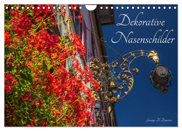 Produktbild: Dekorative Nasenschilder (Wandkalender 2026 DIN A4 quer), CALVENDO Monatskalender
