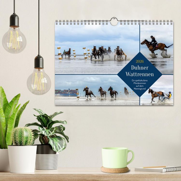 Produktbild: Duhner Wattrennen (Wandkalender 2026 DIN A4 quer), CALVENDO Monatskalender