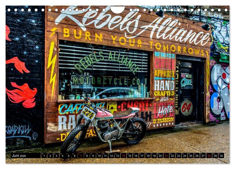 Produktbild: Street art London Michael Jaster (Wandkalender 2026 DIN A4 quer), CALVENDO Monatskalender