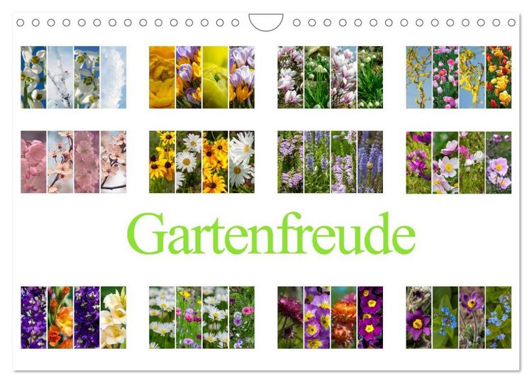 Produktbild: Gartenfreude (Wandkalender 2026 DIN A4 quer), CALVENDO Monatskalender