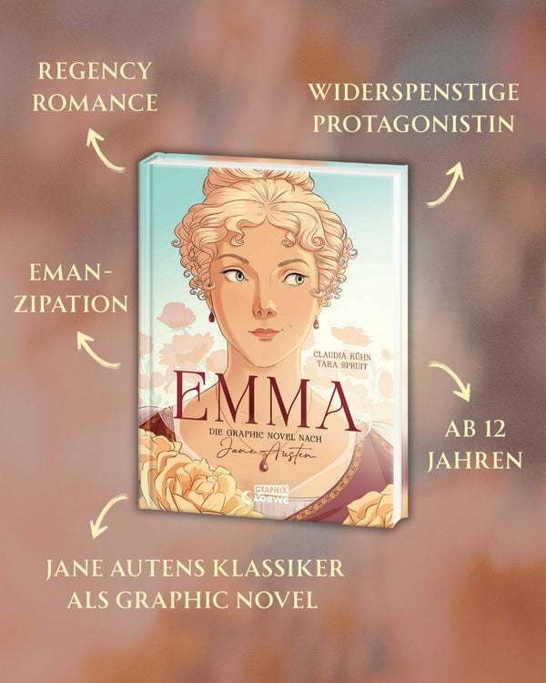 Produktbild: Emma - Die Graphic Novel nach Jane Austen