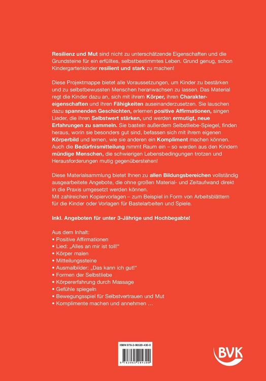 Produktbild: Kita aktiv Projektmappe Selbstbewusstsein st&auml;rken