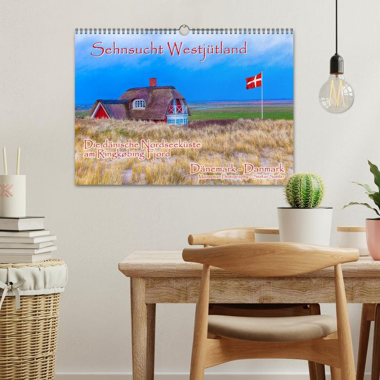 Produktbild: Sehnsucht Westj&uuml;tland (Wandkalender 2026 DIN A3 quer), CALVENDO Monatskalender