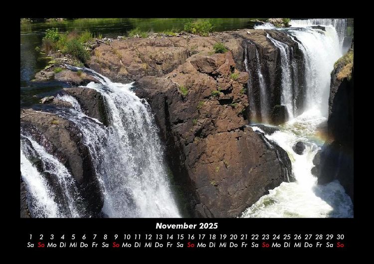 Produktbild: Wasserf&auml;lle 2025 Fotokalender DIN A3