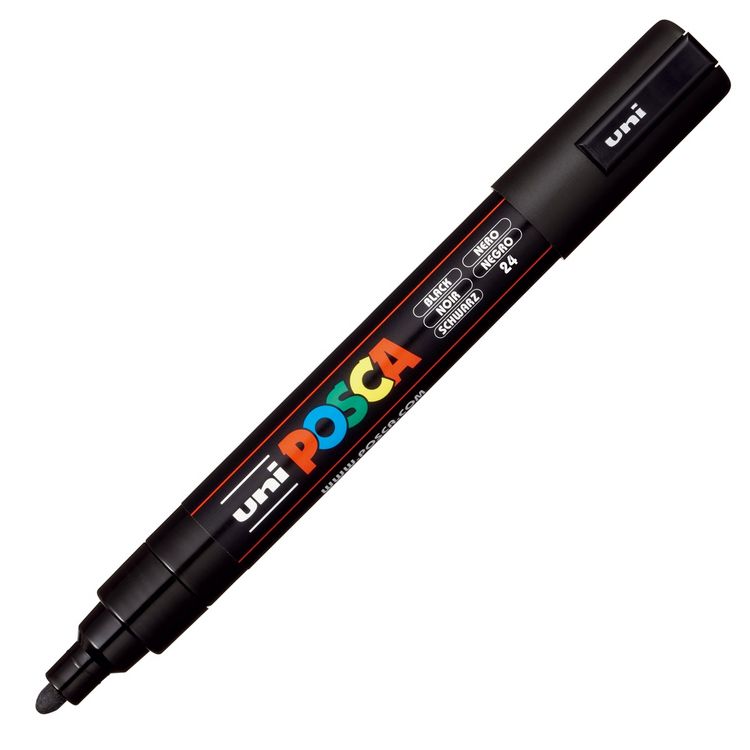 Produktbild: uni-ball Marker POSCA PC-5M schwarz