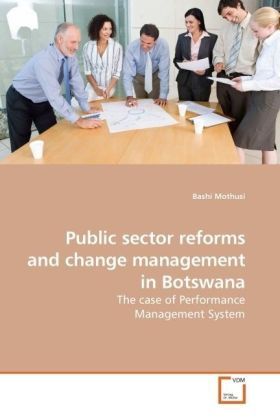 Produktbild: Mothusi, B: Public sector reforms and change management in B