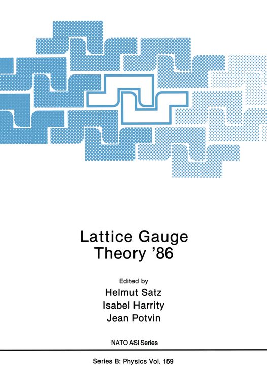 Produktbild: Lattice Gauge Theory &rsquo;86