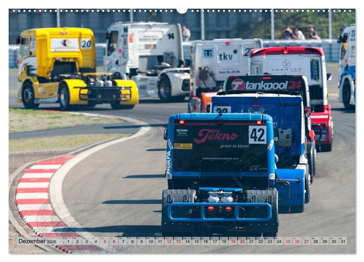 Produktbild: Best of TRUCK RACING (Wandkalender 2026 DIN A2 quer), CALVENDO Monatskalender