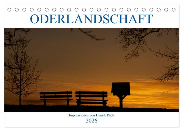 Produktbild: Oderlandschaft (Tischkalender 2026 DIN A5 quer), CALVENDO Monatskalender