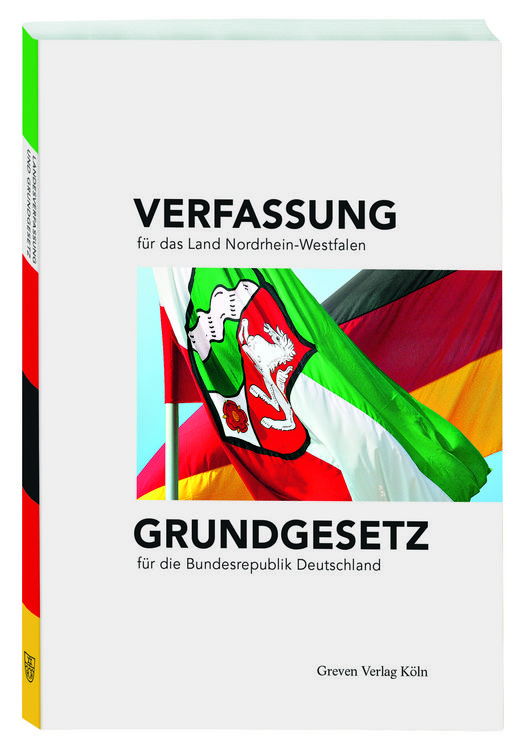 Produktbild: Verfassung f&uuml;r das Land Nordrhein-Westfalen und Grundgesetz f&uuml;r die Bundesrepublik Deutschland