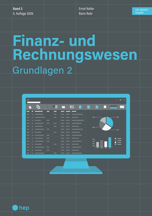 Produktbild: Finanz- und Rechnungswesen - Grundlagen 2 (Print inkl. digitaler Ausgabe, Neuauflage 2026)