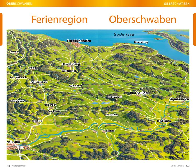 Produktbild: Kindersommer Reisef&uuml;hrer f&uuml;r Allg&auml;u Bodensee Oberschwaben
