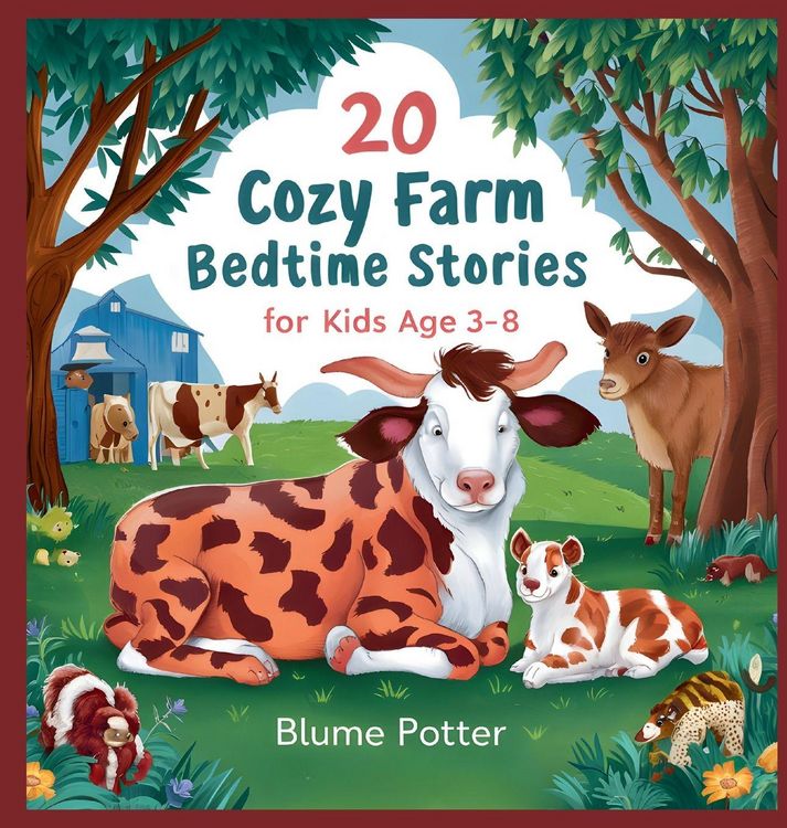 Produktbild: 20 Cozy Farm Bedtime Stories For Kids Age 3 - 8