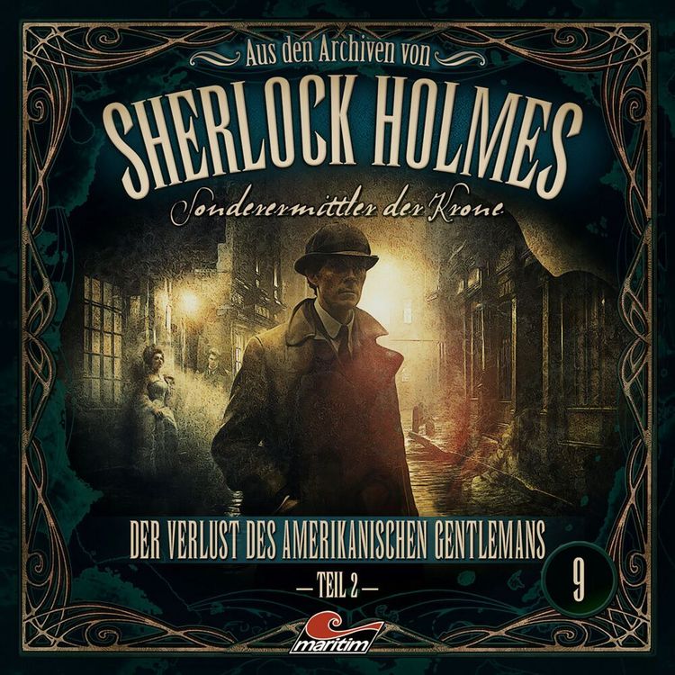 Produktbild: Aus den Archiven von Sherlock Holmes - Sonderermittler der Krone - Der Verlust des amerikanischen Gentlemans.Tl.2,1 Audio-CD