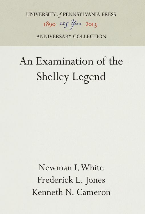 Produktbild: An Examination of the Shelley Legend