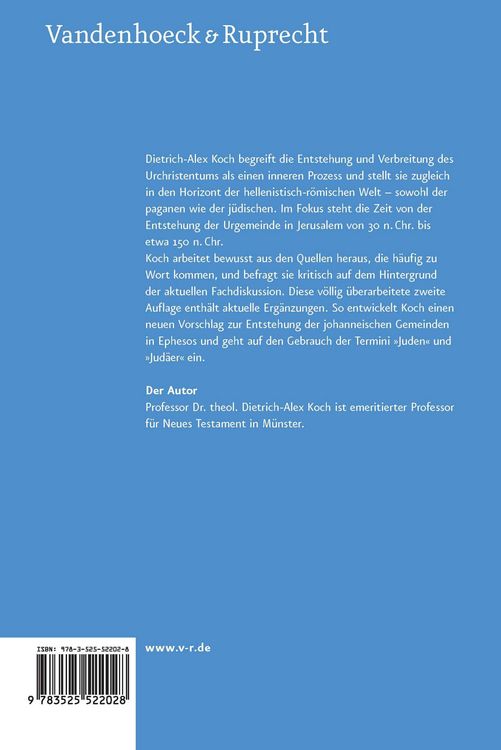 Produktbild: Geschichte des Urchristentums