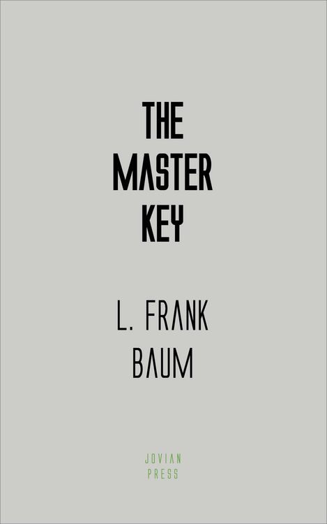 Produktbild: The Master Key