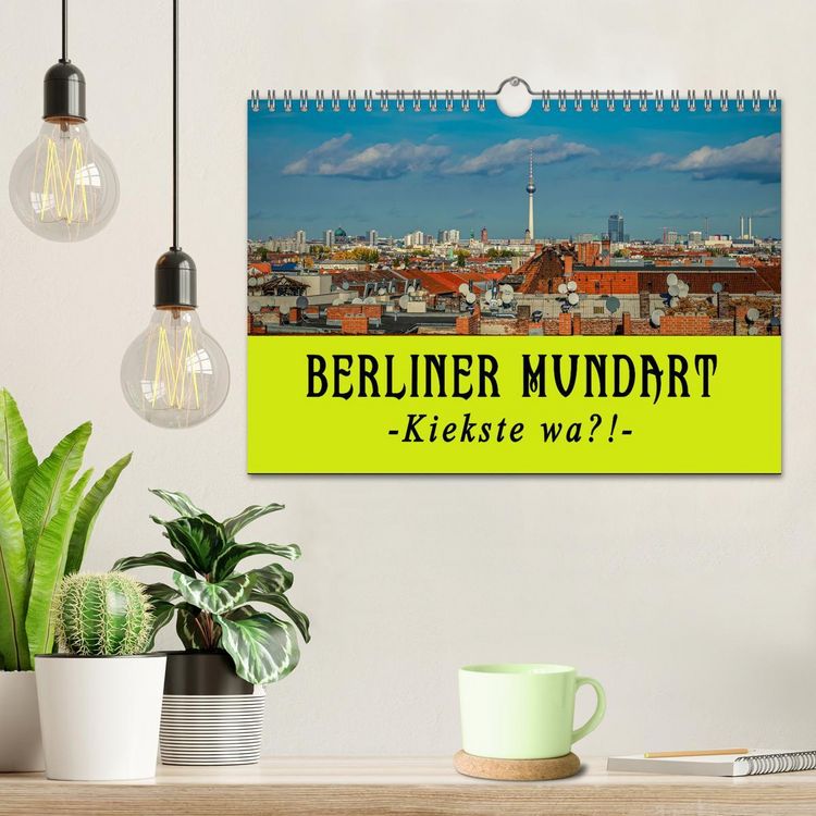 Produktbild: Berliner Mundart (Wandkalender 2026 DIN A4 quer), CALVENDO Monatskalender
