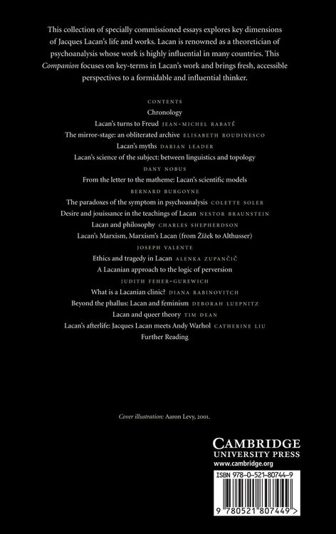 Produktbild: The Cambridge Companion to Lacan