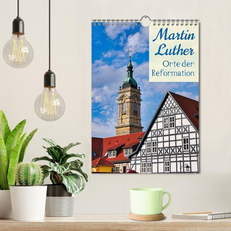 Produktbild: Martin Luther - Orte der Reformation (Wandkalender 2027 DIN A4 hoch), CALVENDO Monatskalender