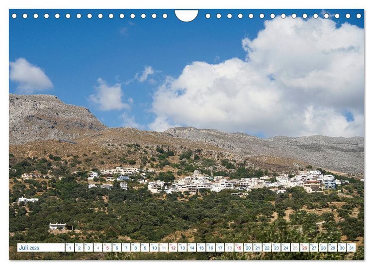 Produktbild: Kreta, der sch&ouml;ne S&uuml;den (Wandkalender 2026 DIN A4 quer), CALVENDO Monatskalender