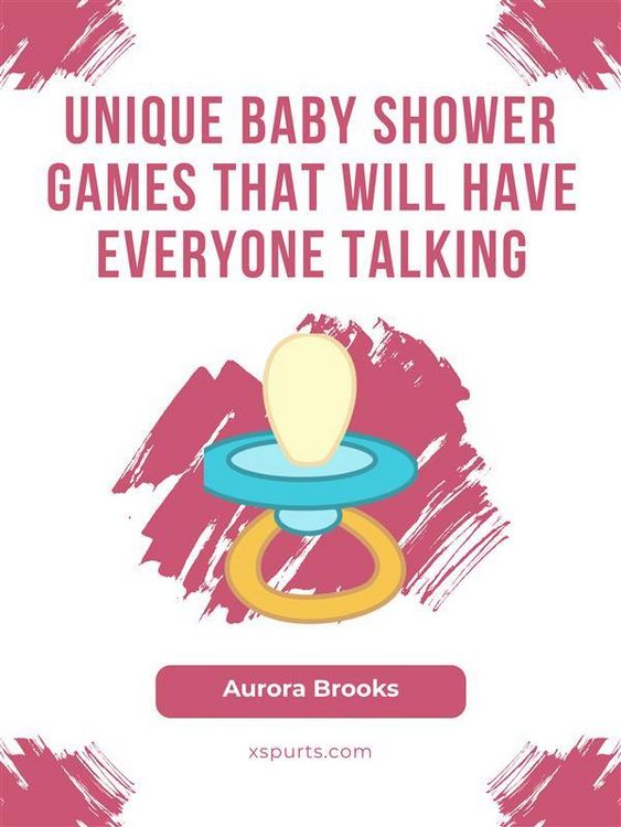 Produktbild: Unique Baby Shower Games That Will Have Everyone Talking