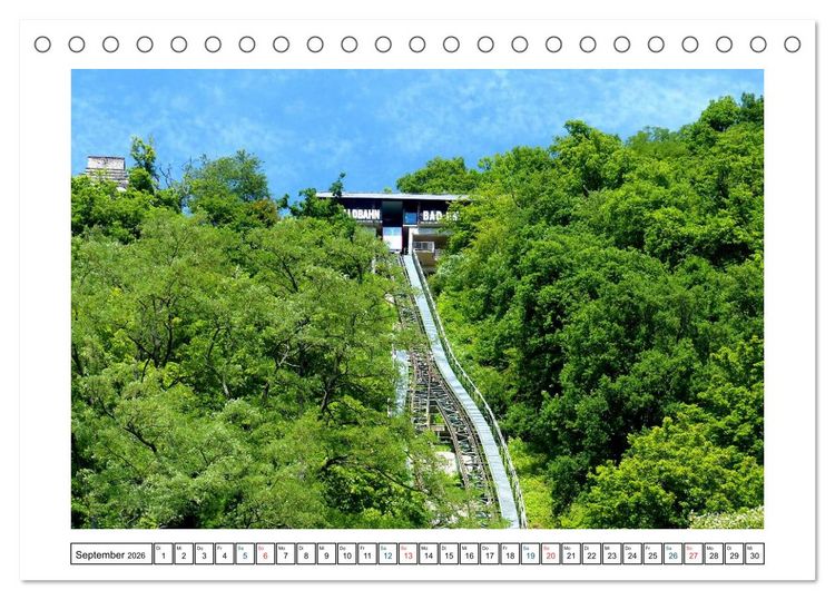 Produktbild: Bad Ems - Kurort und Kaiserbad an der Lahn (Tischkalender 2026 DIN A5 quer), CALVENDO Monatskalender