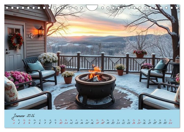 Produktbild: Zwischen H&uuml;geln und Tr&auml;umen &ndash; magische Orte, an denen die Zeit stillsteht (Wandkalender 2026 DIN A4 quer), CALVENDO Monatskalender