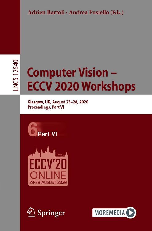 Produktbild: Computer Vision - ECCV 2020 Workshops