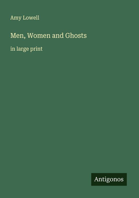 Produktbild: Men, Women and Ghosts