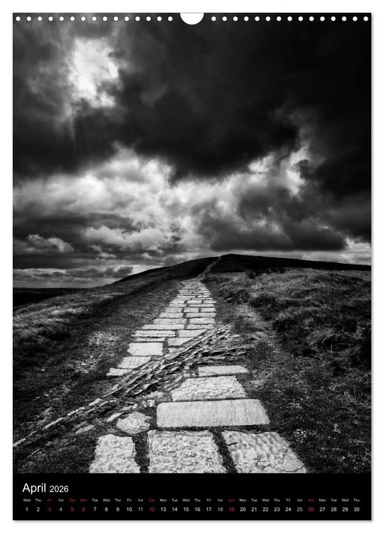 Produktbild: Journeys - Black & White (Wall Calendar 2026 DIN A3 portrait), CALVENDO 12 Month Wall Calendar
