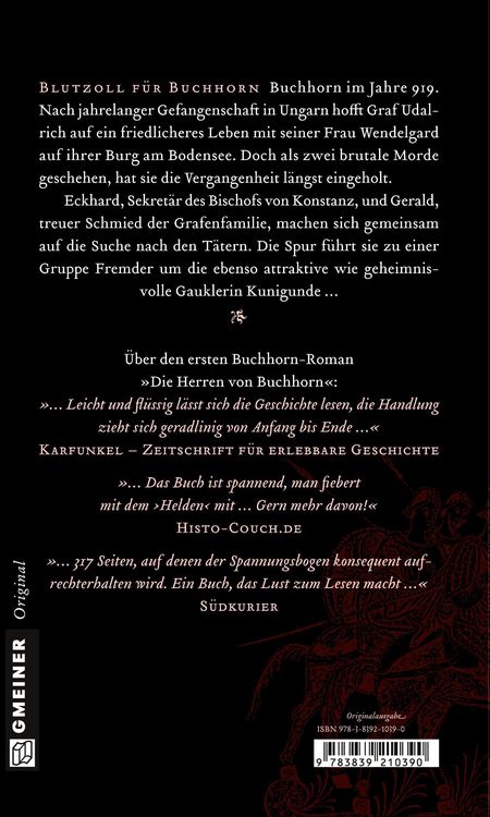 Produktbild: Die Gauklerin von Buchhorn