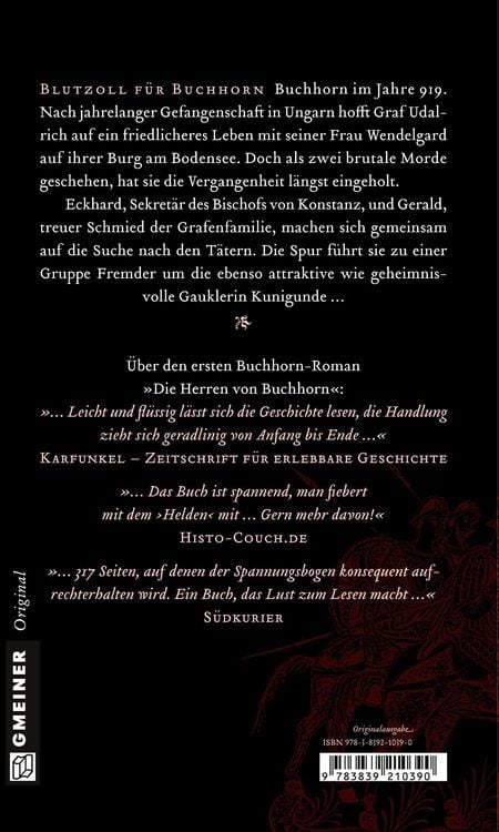 Produktbild: Die Gauklerin von Buchhorn