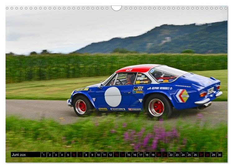 Produktbild: Renault Alpine A110 (Wandkalender 2026 DIN A3 quer), CALVENDO Monatskalender