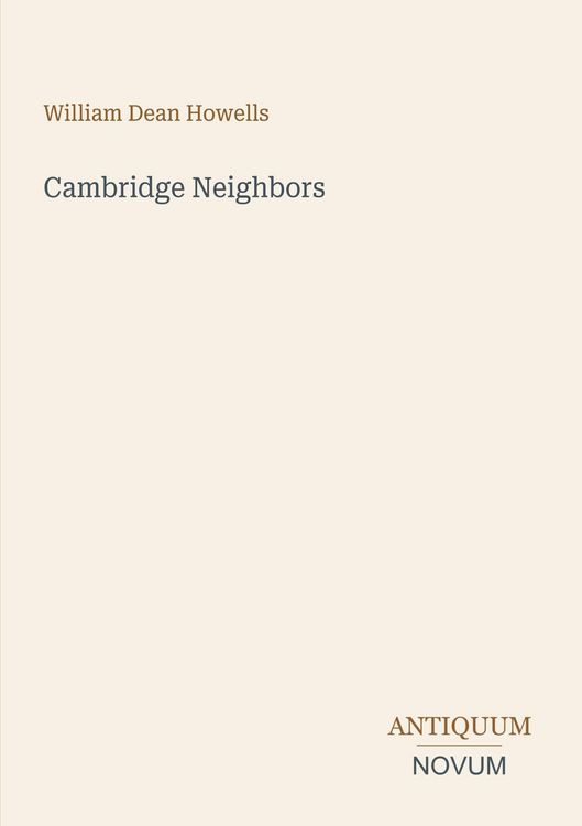 Produktbild: Cambridge Neighbors
