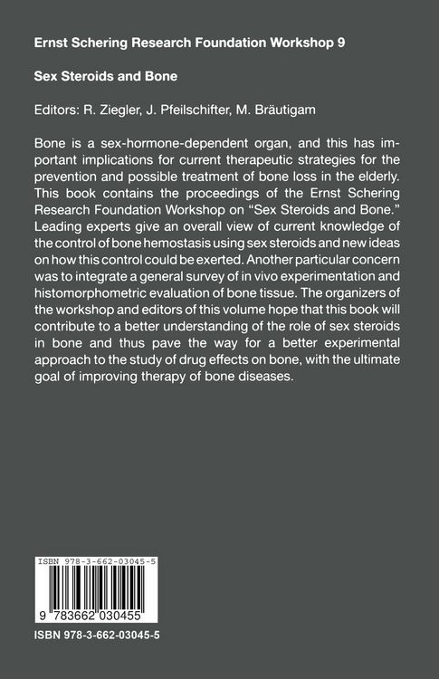 Produktbild: Sex Steroids and Bone