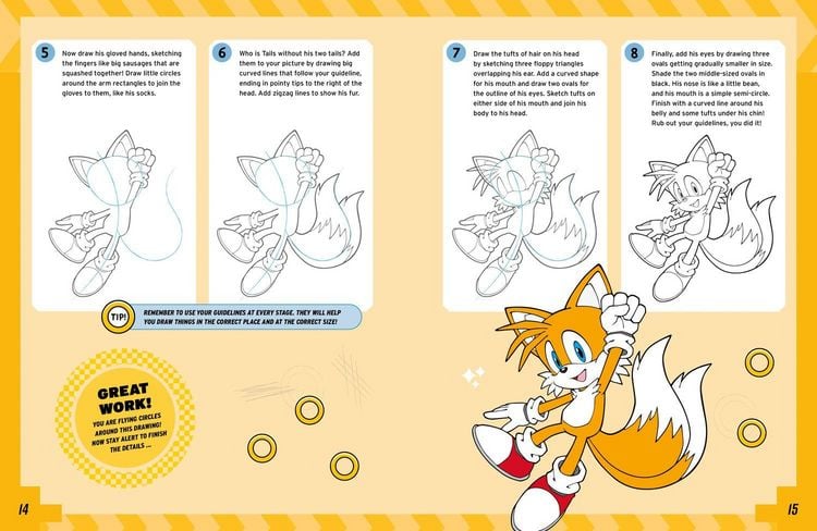 Produktbild: Sonic The Hedgehog How to Draw