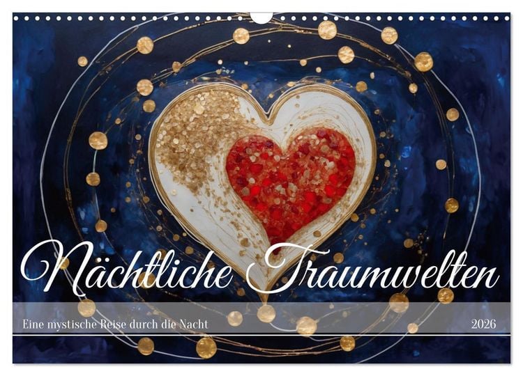 Produktbild: N&auml;chtliche Traumwelten (Wandkalender 2026 DIN A3 quer), CALVENDO Monatskalender