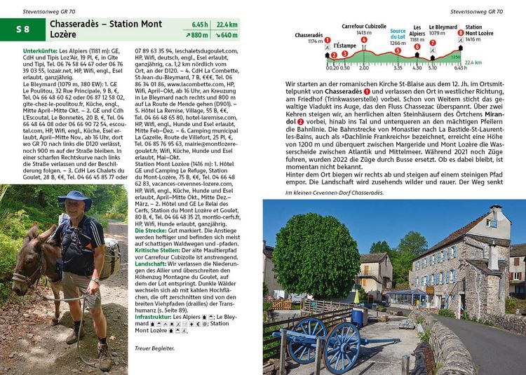 Produktbild: ROTHER Wanderf&uuml;hrer Cevennen: Stevensonweg GR 70
