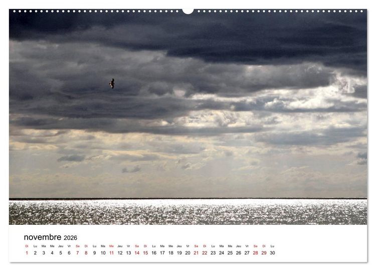 Produktbild: La mer d'Occitanie (Calendrier mural 2026 DIN A2 vertical) calendrier de bureau