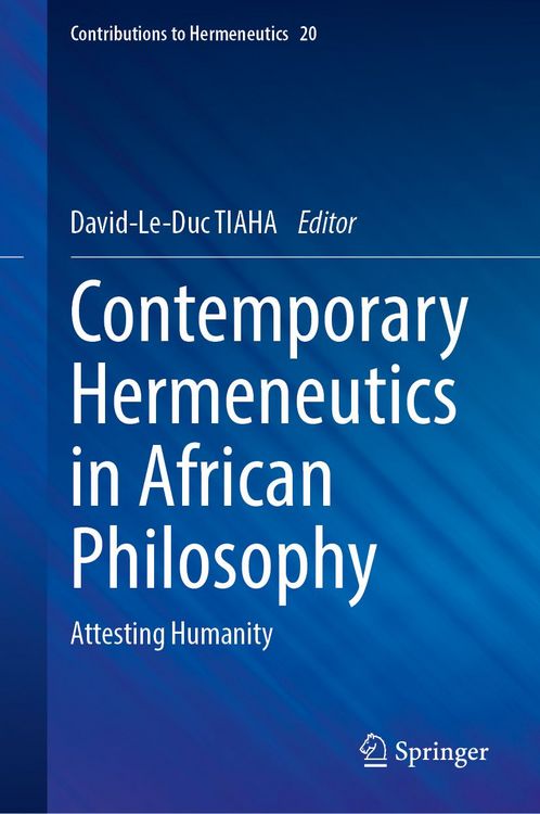 Produktbild: Contemporary Hermeneutics in African Philosophy