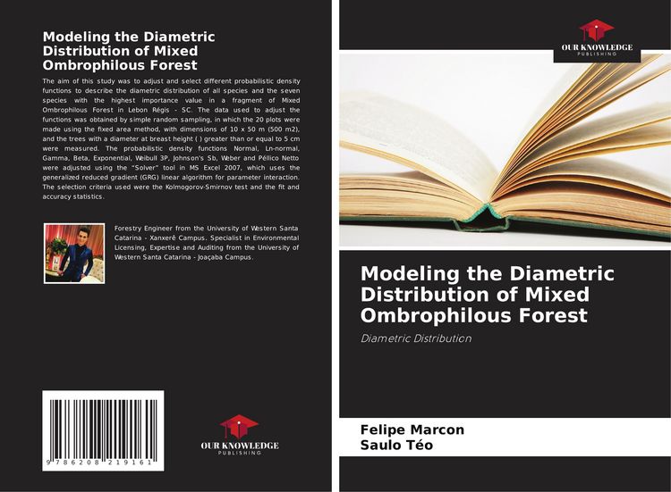 Produktbild: Modeling the Diametric Distribution of Mixed Ombrophilous Forest