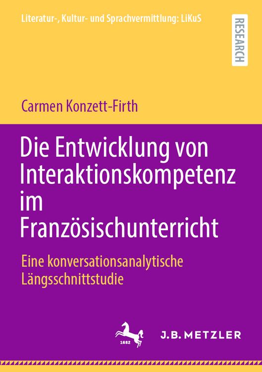 Produktbild: Die Entwicklung von Interaktionskompetenz im Franz&ouml;sischunterricht