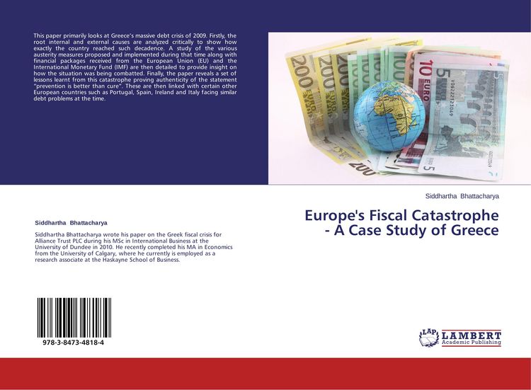 Produktbild: Europe's Fiscal Catastrophe - A Case Study of Greece