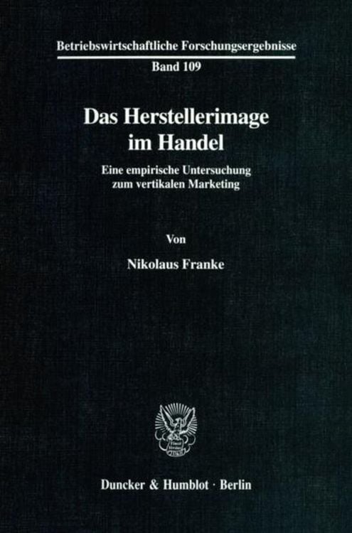Produktbild: Das Herstellerimage im Handel.