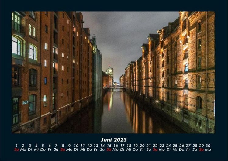 Produktbild: Hamburg 2025 Fotokalender DIN A4