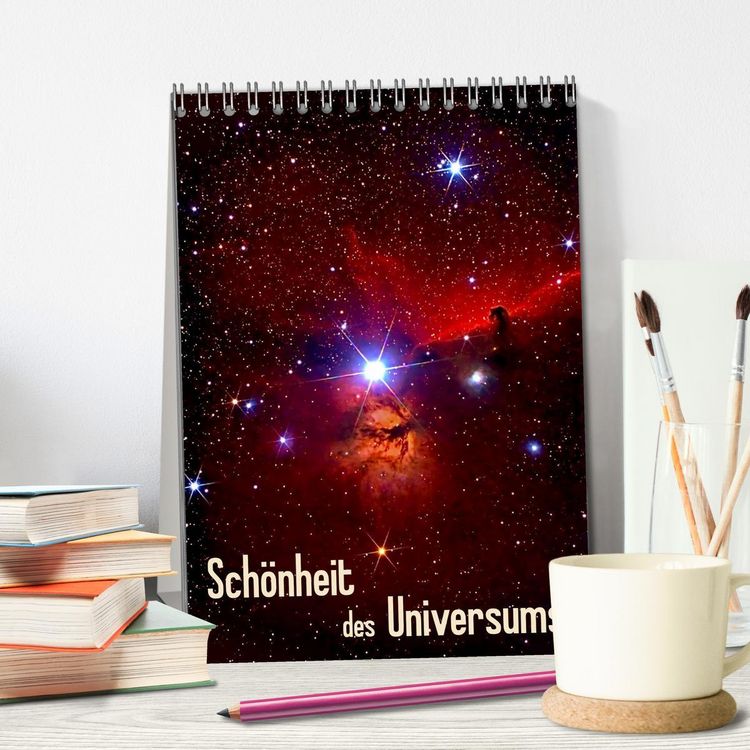 Produktbild: Sch&ouml;nheit des Universums (Tischkalender 2026 DIN A5 hoch), CALVENDO Monatskalender