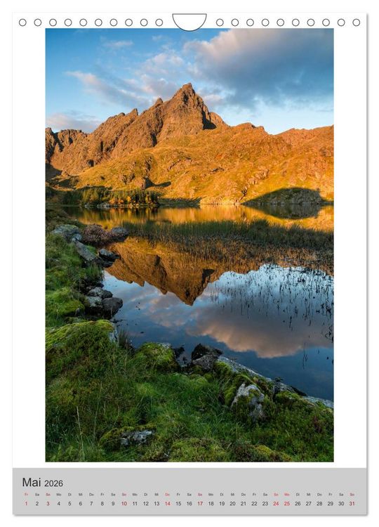 Produktbild: Bezauberndes Norwegen ~ Lofoten & Nordland ~ (Wandkalender 2026 DIN A4 hoch), CALVENDO Monatskalender
