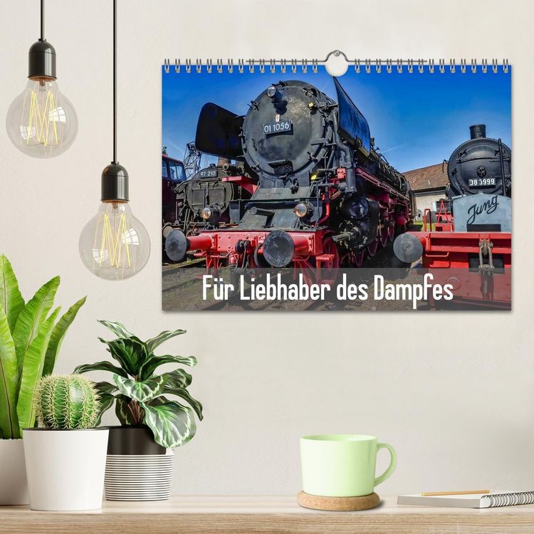 Produktbild: F&uuml;r Liebhaber des Dampfes (Wandkalender 2026 DIN A4 quer), CALVENDO Monatskalender
